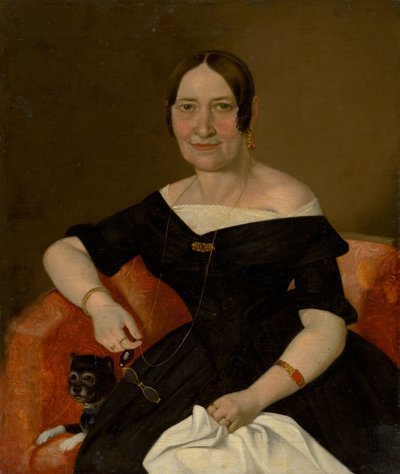 Lady in a Chair by Unbekannt Unbekannt
